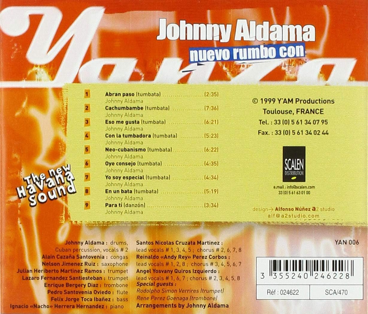 Johnny Aldama En Nuevo Rumbo Con Yanza