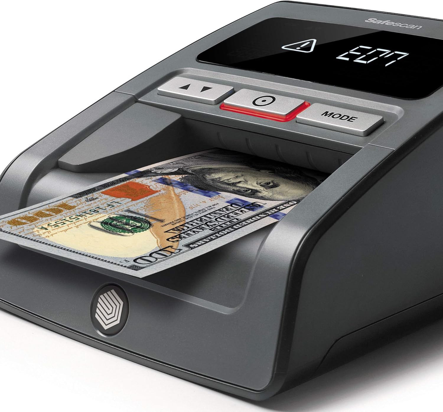 Safescan 185-S Automatic Counterfeit Money Detector that quickly verifies banknotes - Including US Dollars - Money Machine with 7-point detection - 100% accurate Money Checker Machine