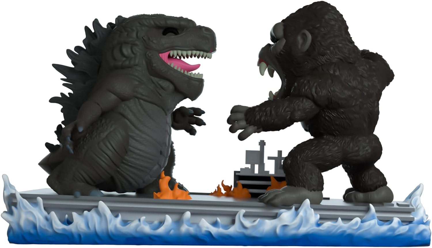 Youtooz Godzilla Vs Kong Figures 2 pcs, 4.3" inch Vinyl Figure, Collectible Godzilla Figure and Kong Figure by Youtooz Godzilla vs Kong Collection