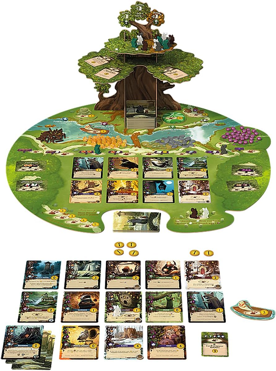 Starling Games HPGGSUH2600 Everdell 2nd Edition, Board Game, 40-80 Minute Playing Time, Mixed Colours, Ages 10+, 1-4 Players