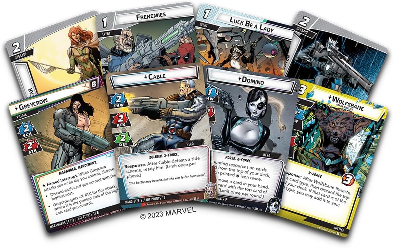 Fantasy Flight Games | Marvel Champions: NeXt Evolution Expansion | Card Game | Ages 14+ | 1-4 Players | 30 Minutes Playing Time, Mehrfarbig.