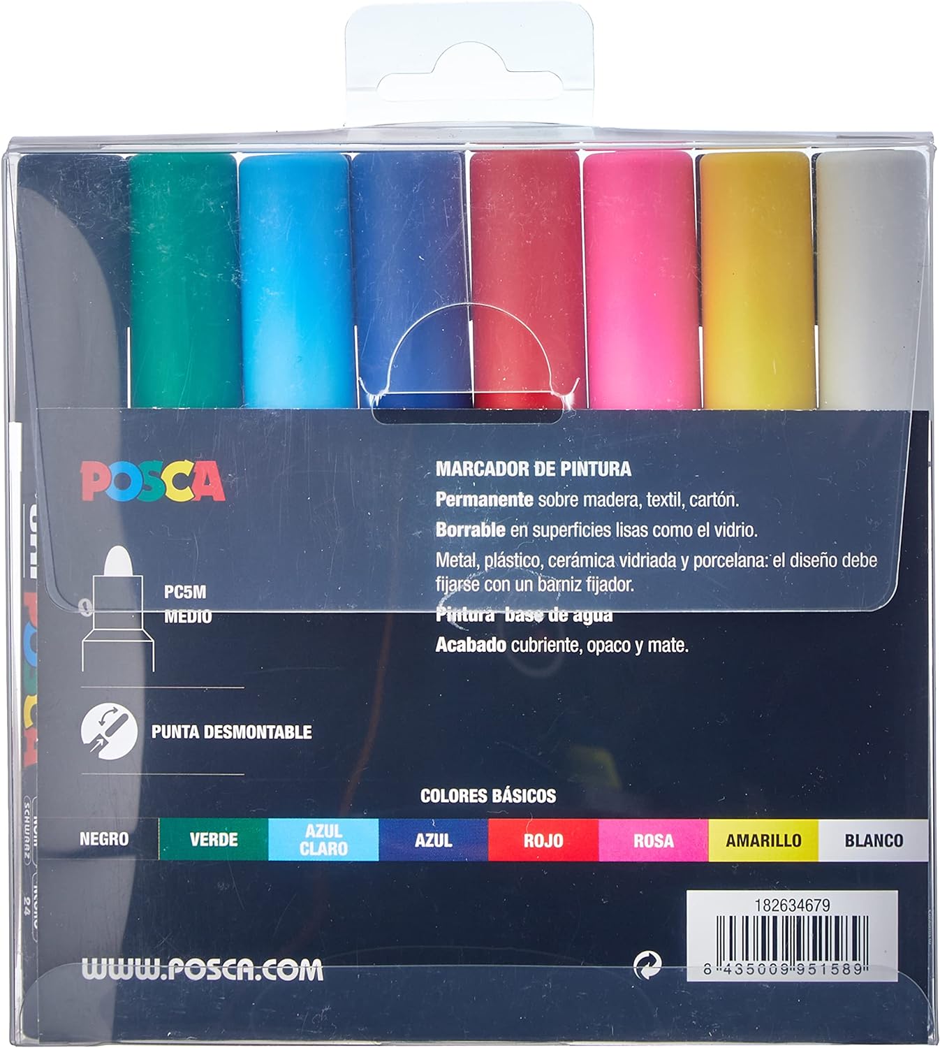 UNI Posca Set PC 5M Basic