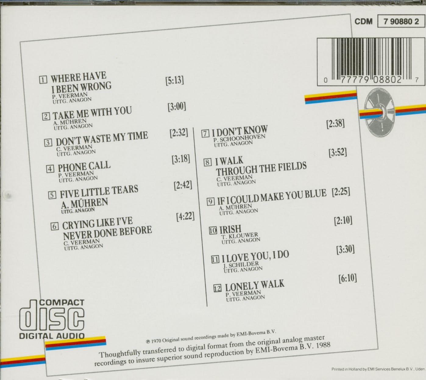 Take Me With You (CD)