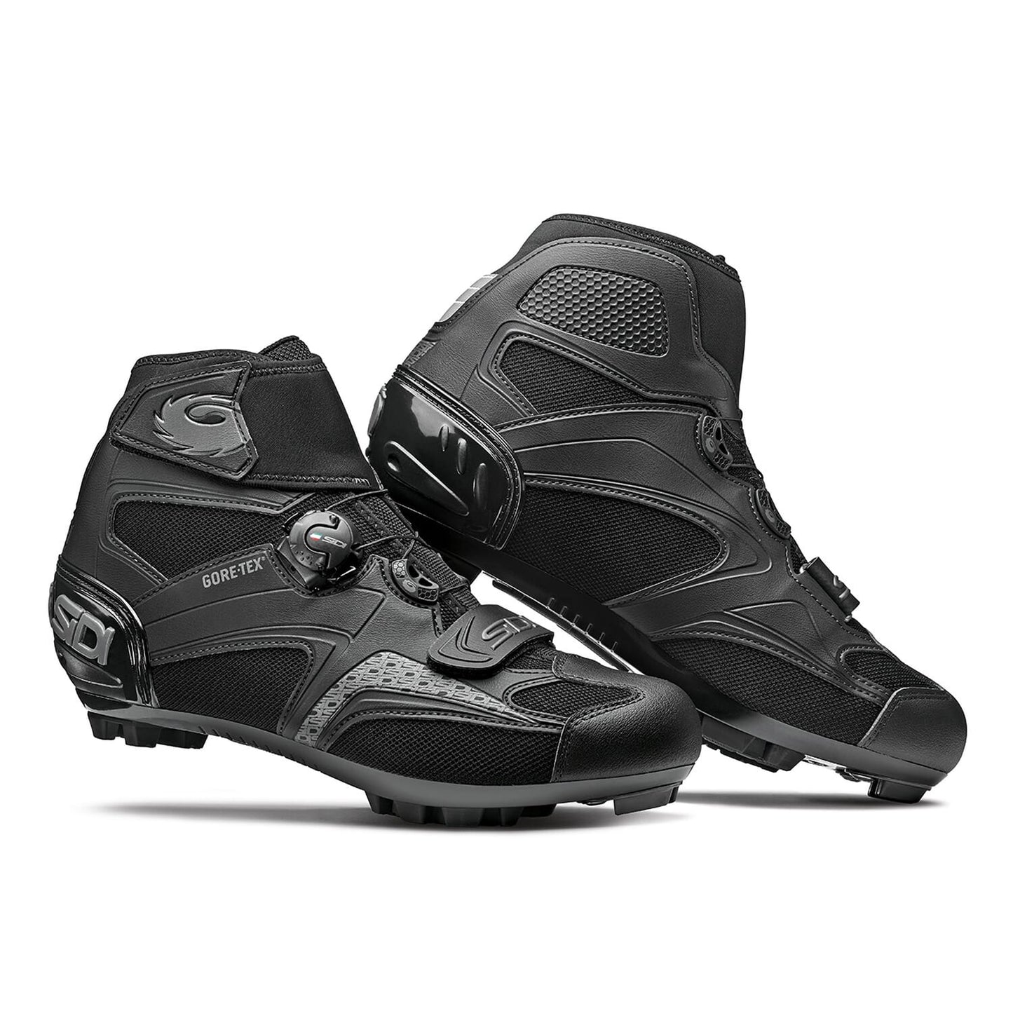 Sidi Frost Gore 2 MTB Shoes - Monochrome 45 Black/Black