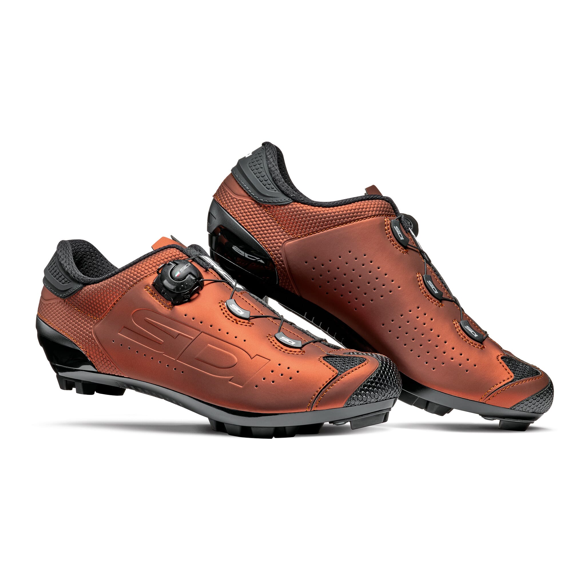 Sidi Dust MTB Shoes - Limited Edition 44.5 Rust/Black