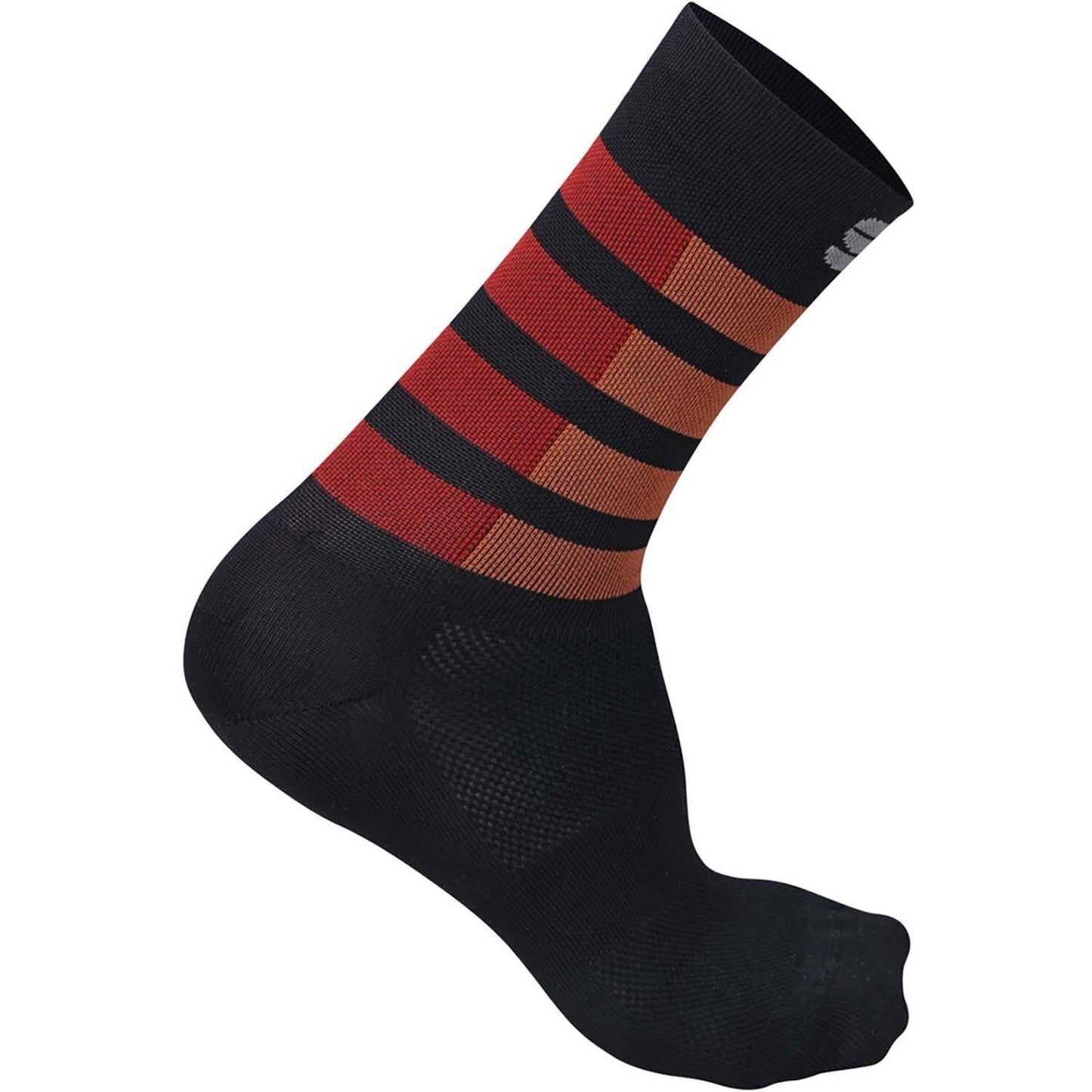 Sportful Calza Mate NEROARANCIOROSSO Nero