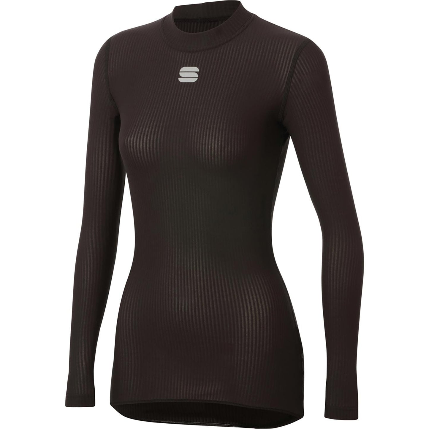 Sportful Maglia a Maniche Lunghe Bodyfit PRO, Black, S