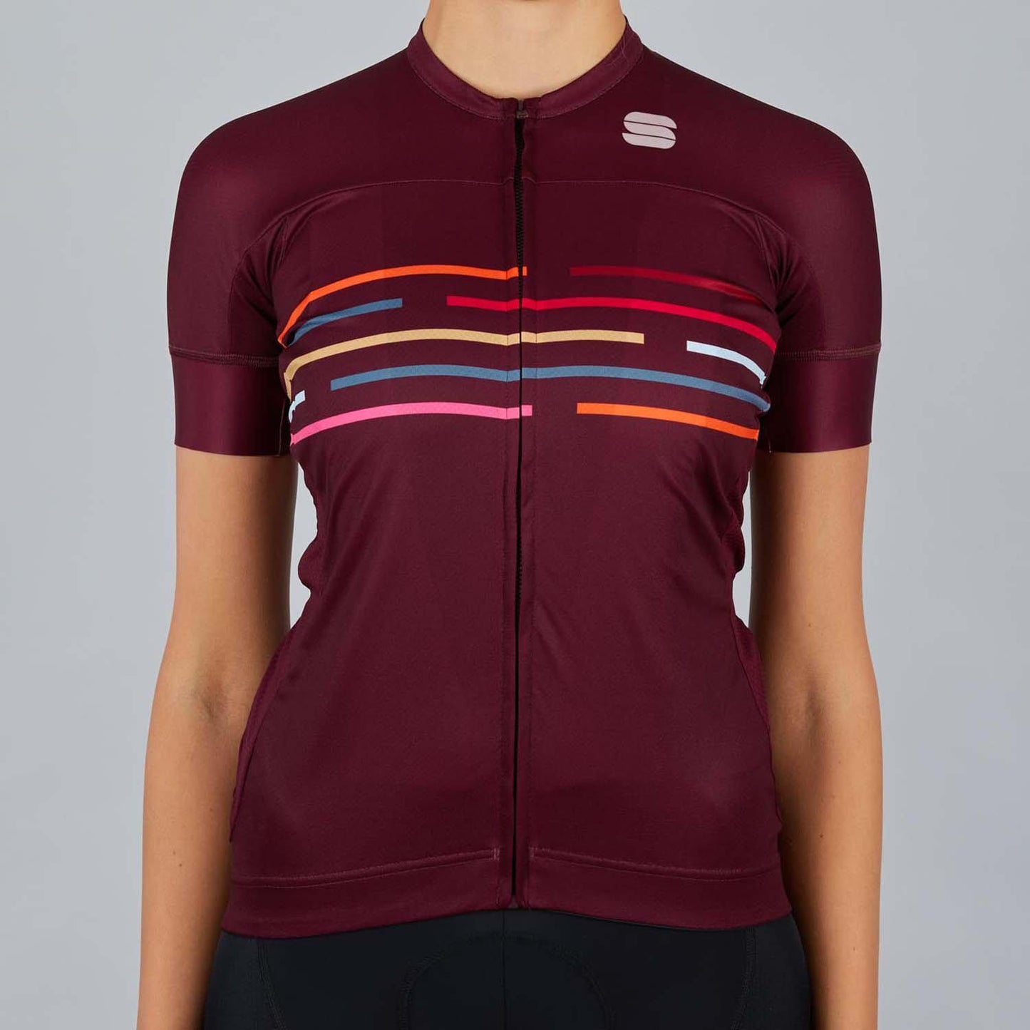 Sportful Vélodrome Women's Jersey M Red Wine