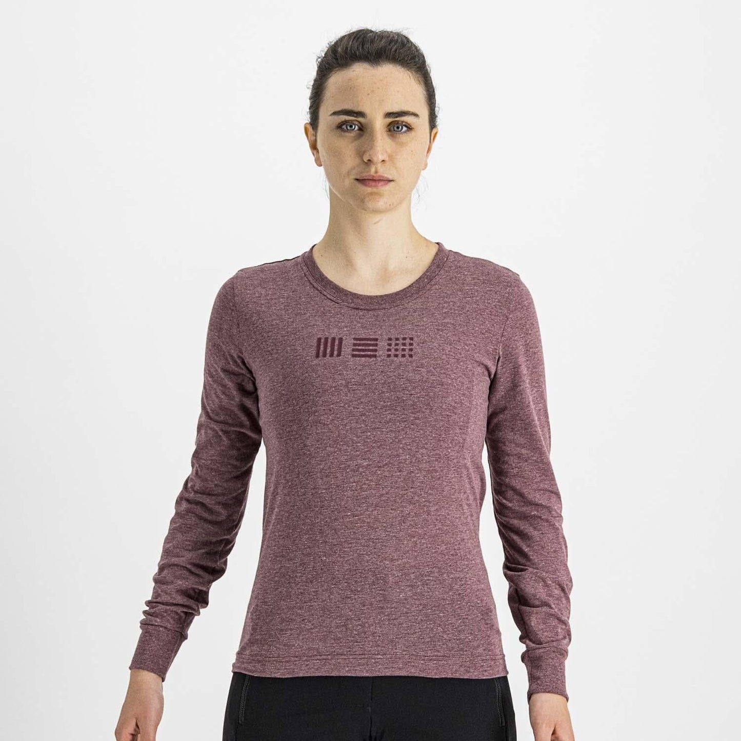 Sportful Giara Women's Long Sleeve T-Shirt XL Red Wine