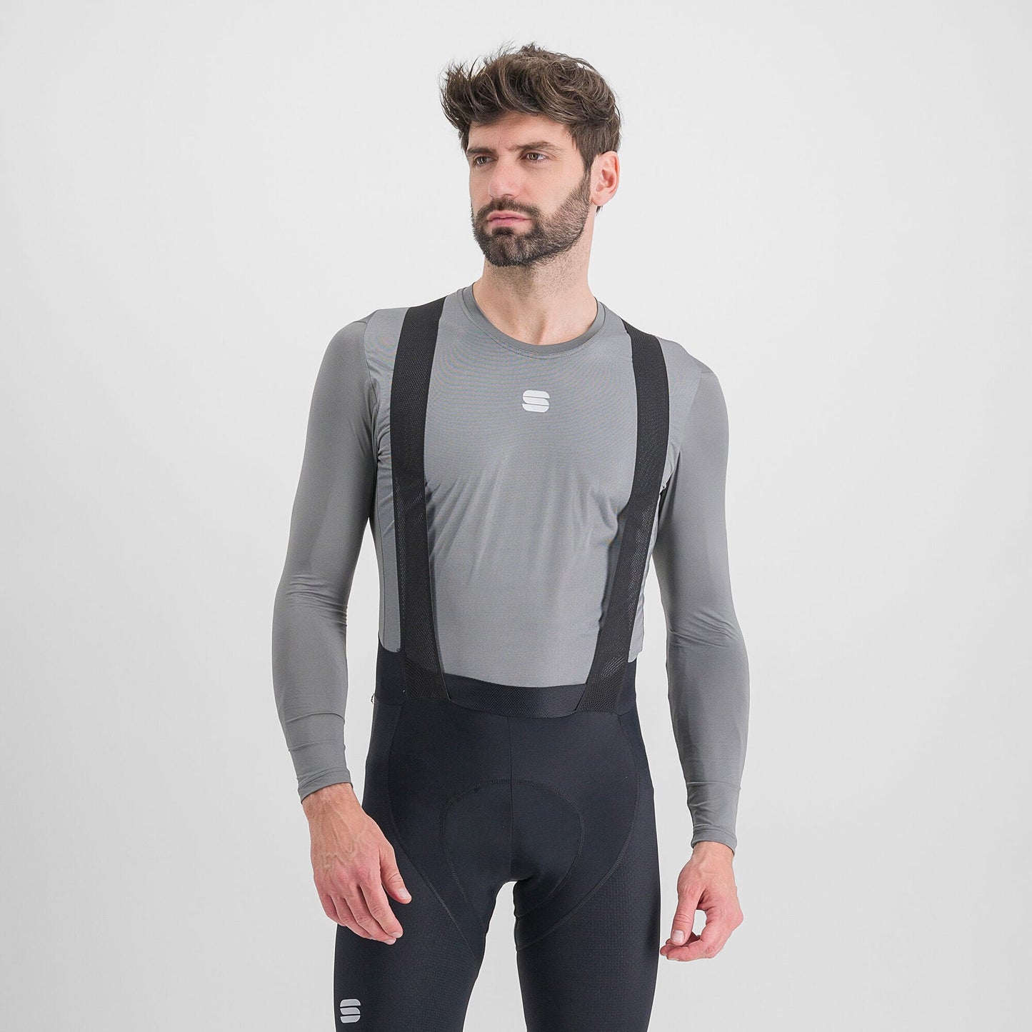 Sportful Fiandre Long Sleeve Thermal Base Layer 2XS Ash Grey