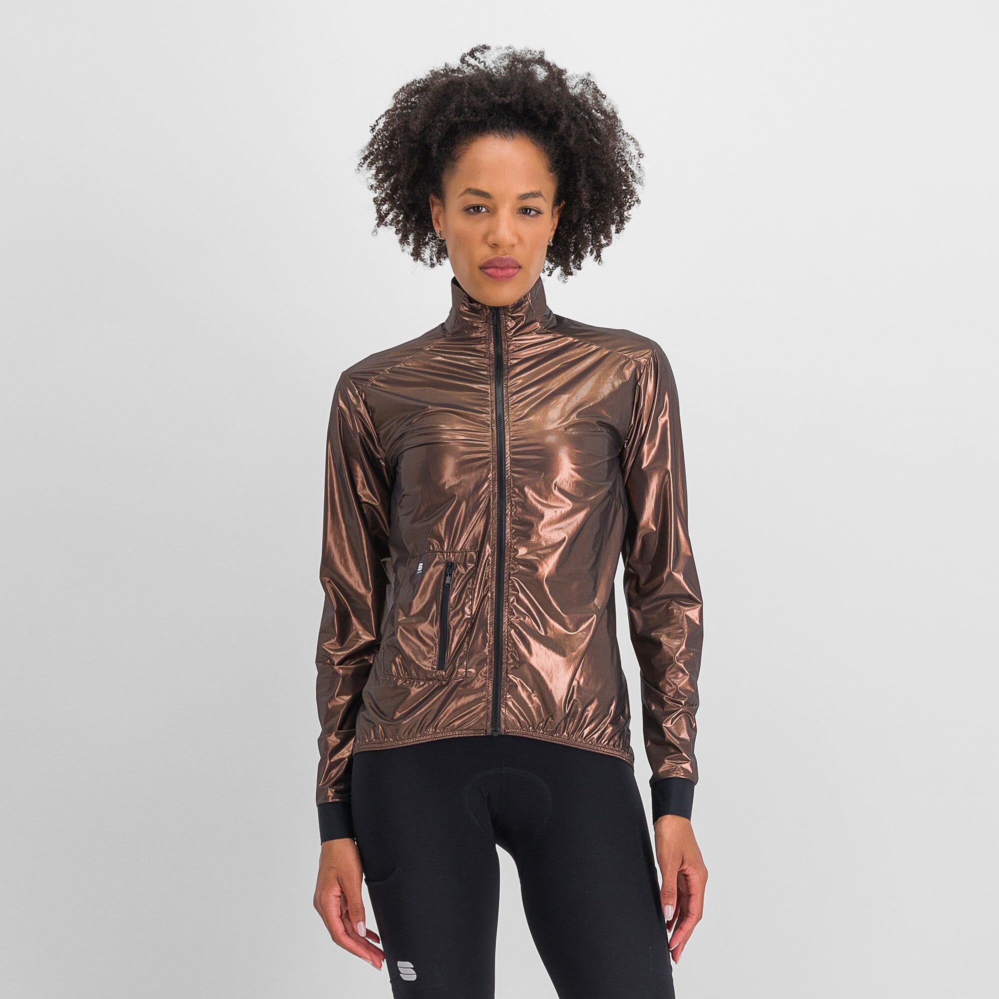 Sportful Giara Women's Packable Jacket M Metal Bronze
