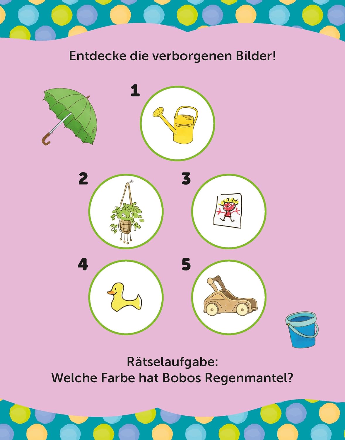 Bobo Siebenschläfer Wasserzauber: Einfach mit Wasser malen!: Mal- und Rätselbuch mit Wassertankstift für Kinder ab 4 Jahren