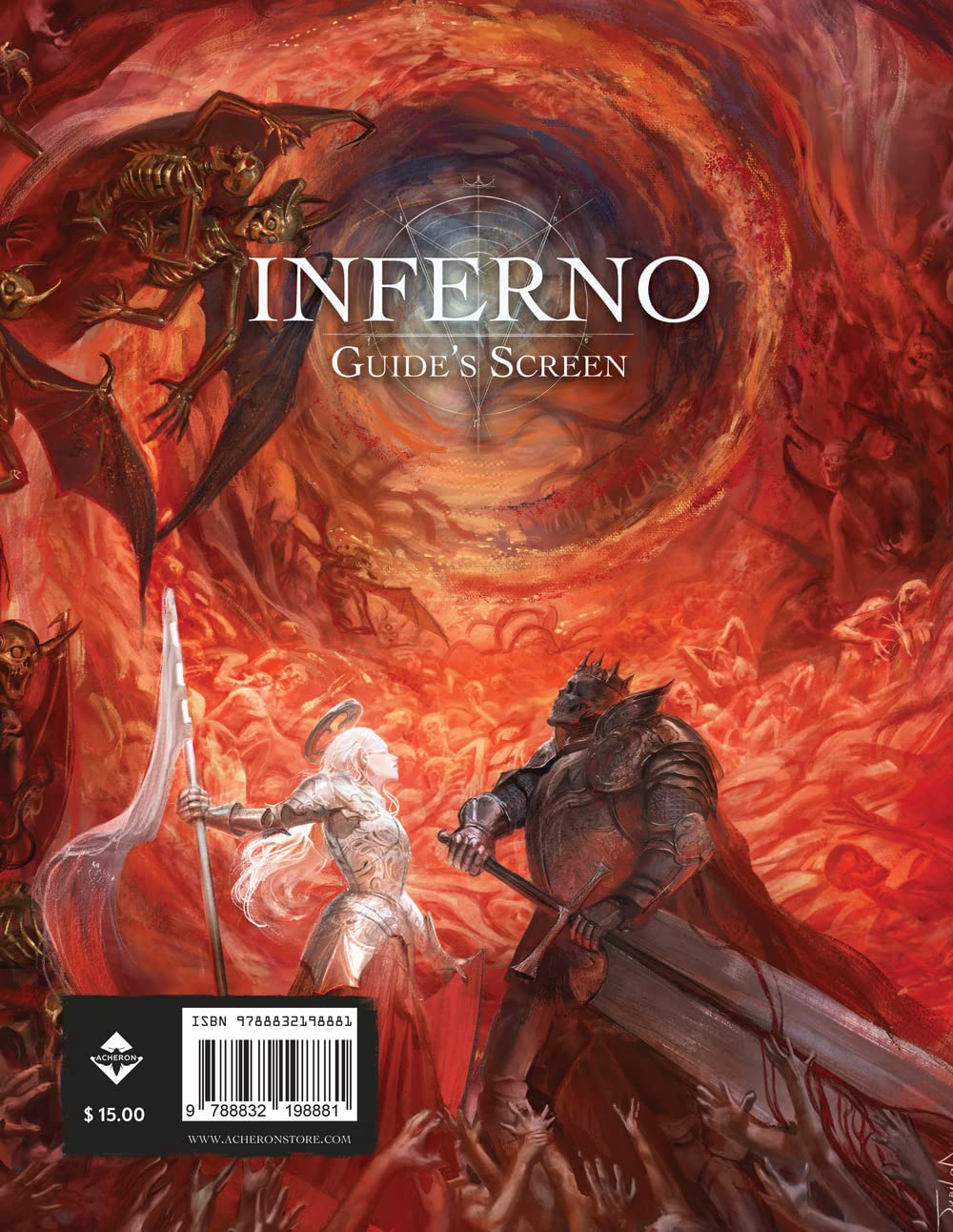Inferno Rpg: Guides Screen (5E)