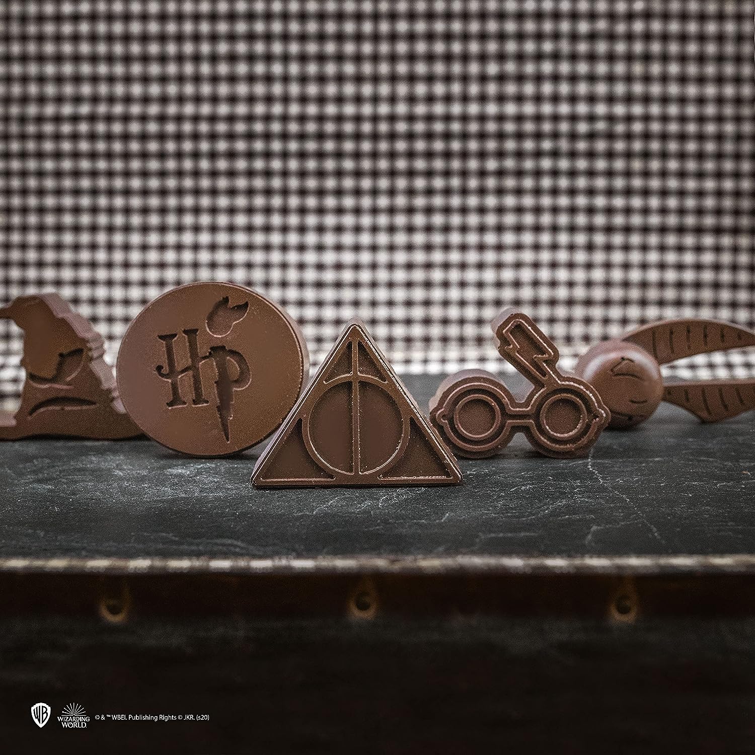 Harry Potter - Ice & Chocolate Cube Mold - Silicone - Official - Cinereplicas - Classic Brown