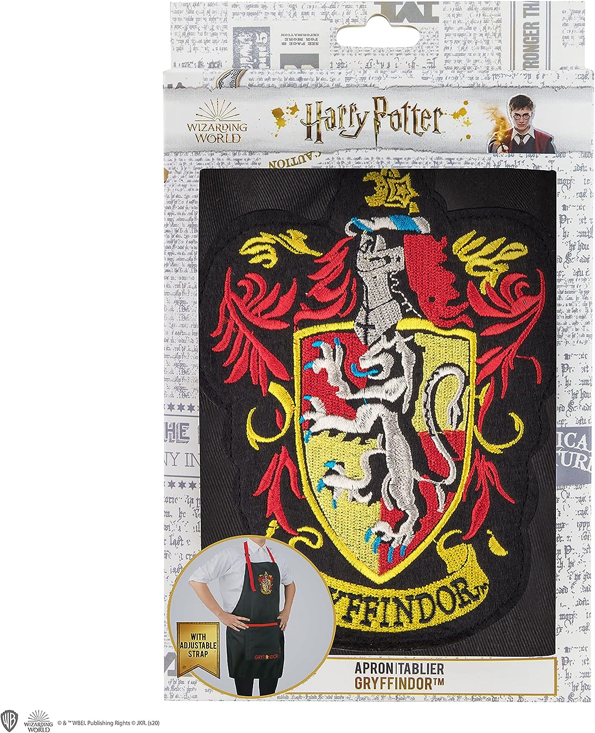 Cinereplicas Harry Potter - Apron - Official License Gryffindor