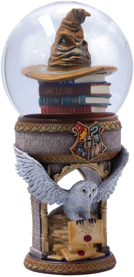 Nemesis Now Officially Licensed Harry Potter First Day at Hogwarts Snow Globe, 19.5cm