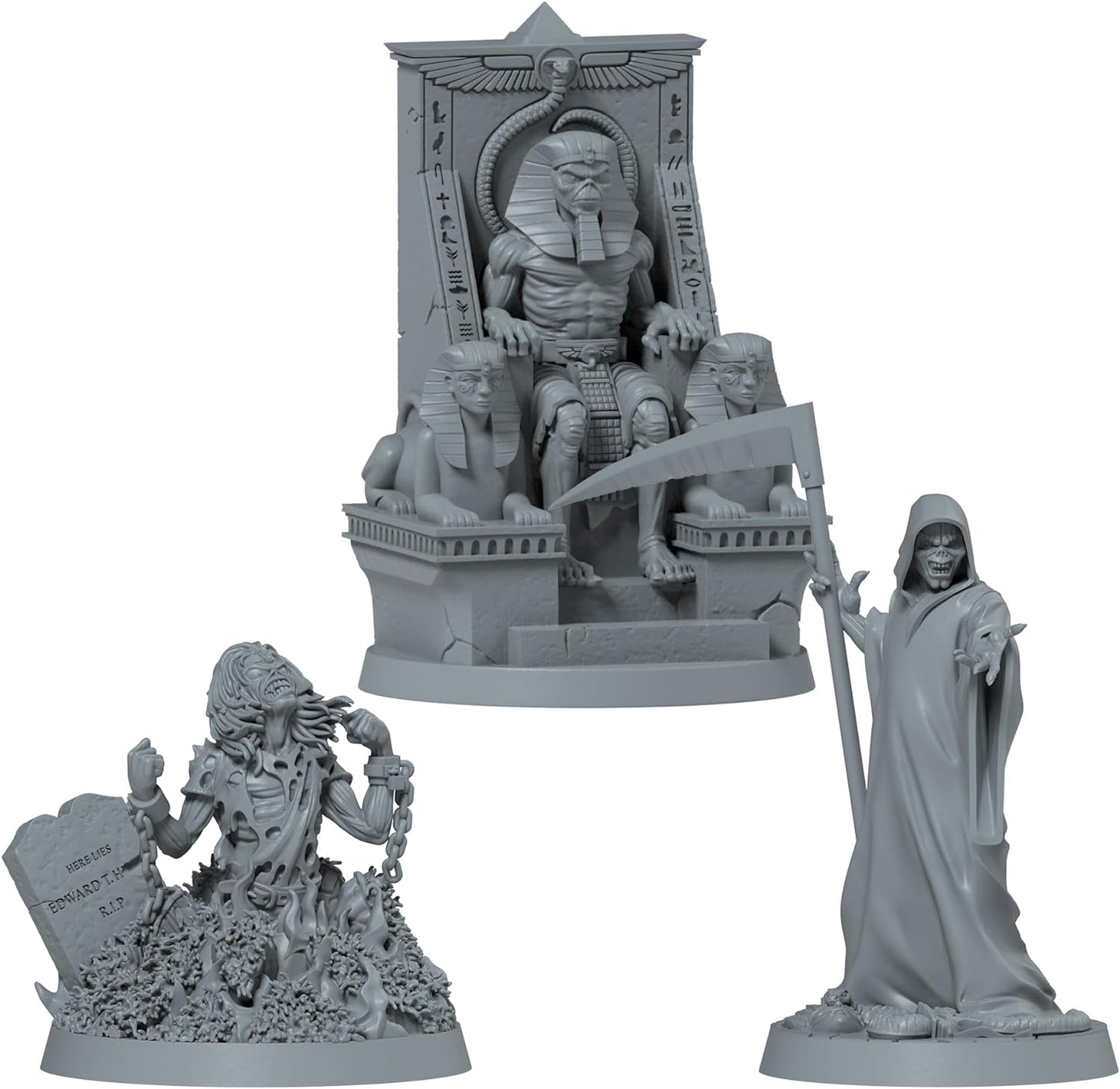 Zombicide Iron Maiden Character Pack #1 - Set of Iron Maiden Miniatures Compatible with Zombicide 2nd Edition, Ages 14+, 1-6 Players, 60 Minute Playtime, Made by CMON