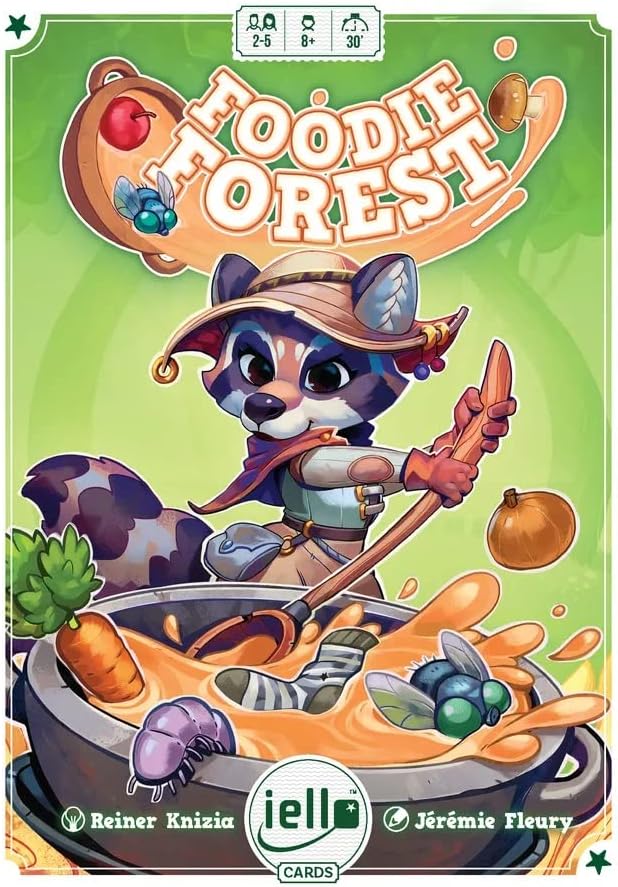Iello | Foodie Forest | Card Game | Ages 8+ | 2-5 Players | 30 Minutes Playing Time