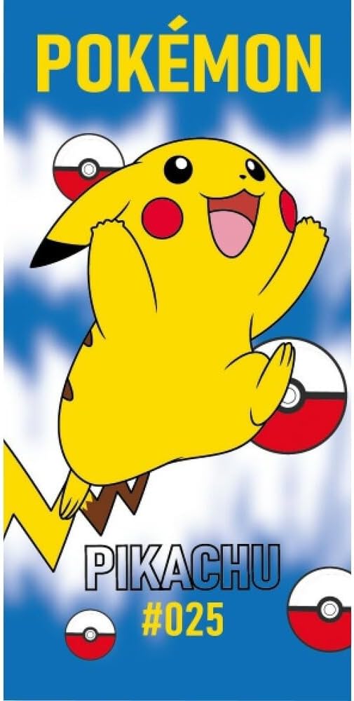 Pokemon - Microfiber Towel Pikachu ( 70 x 140 Cm )