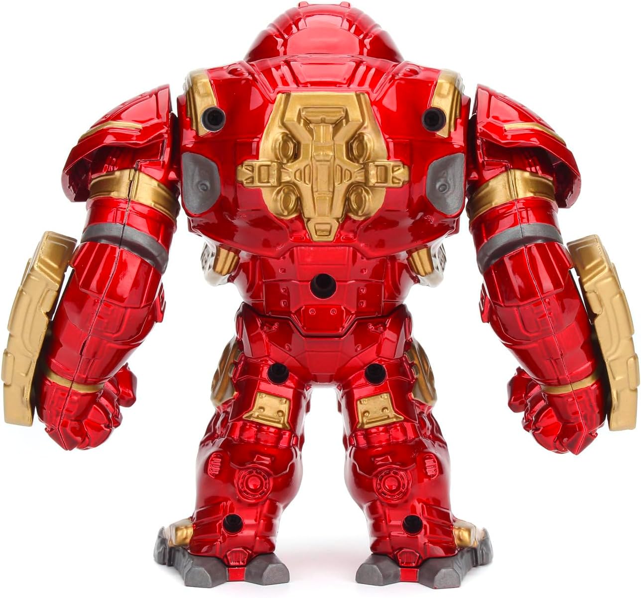 Jada- 2 Figuras de Metal de Iroman-Hulkbuster de 15 cm y 4 cm, con Licencia Oficial de Marvel. (253223002)