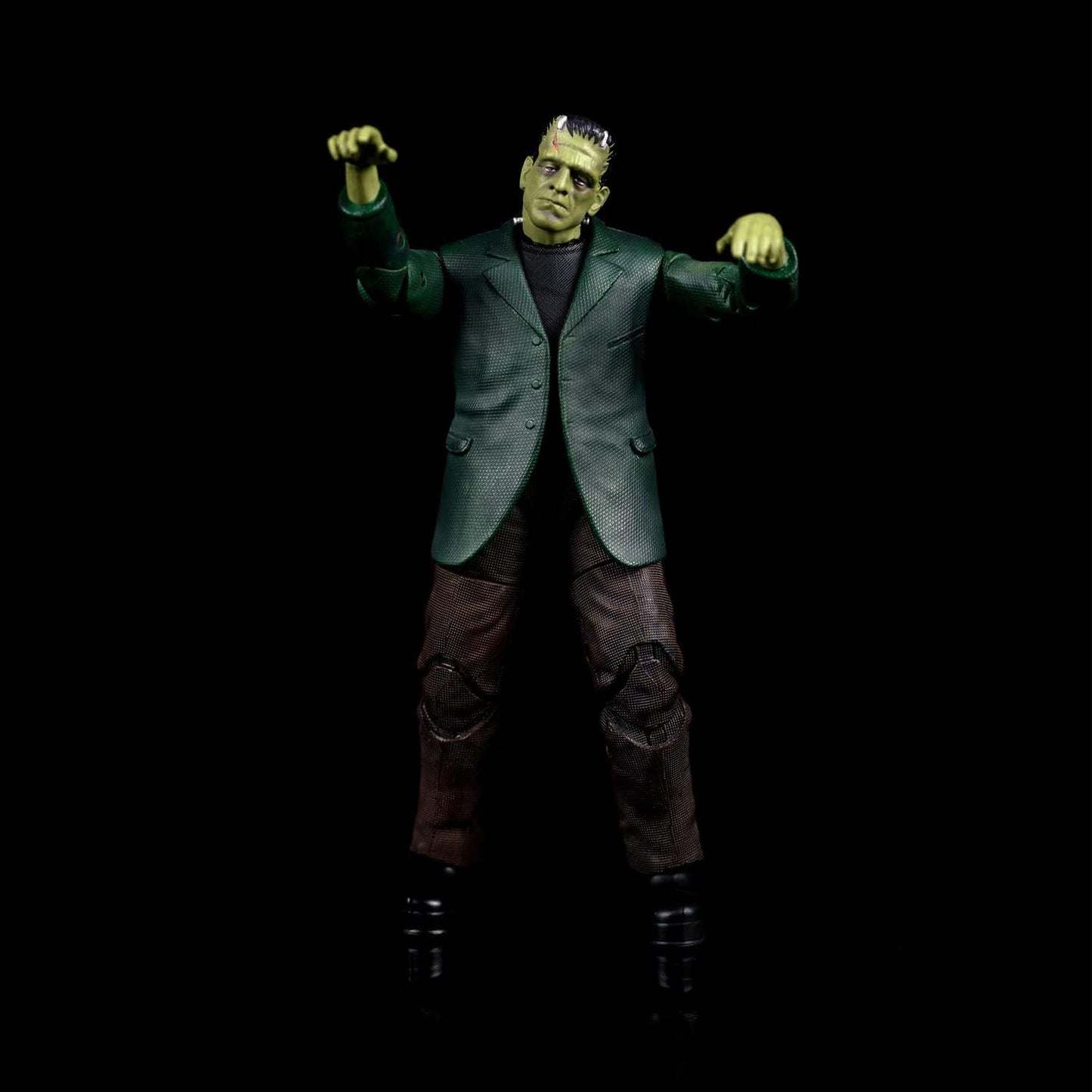Jada 253251014 Toys Universal Monsters Frankenstein 6” Deluxe Collector Figure, Black, Standard Size