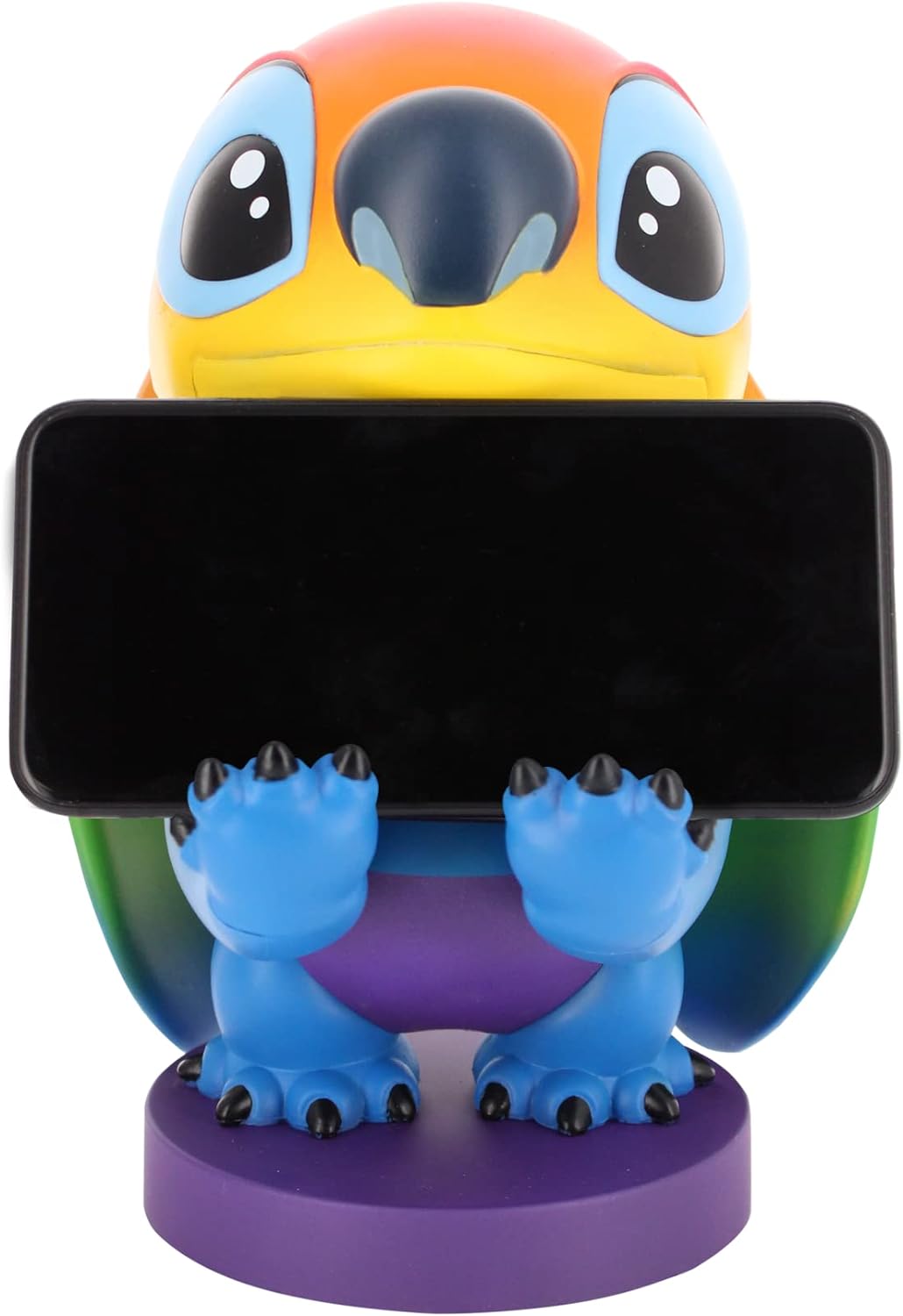 Cable Guys - Disney Rainbow Stitch Gaming Accessories Holder & Phone Holder for Most Controller (Xbox, Play Station, Nintendo Switch) & Phone Rainbow Stitch Cable Guy