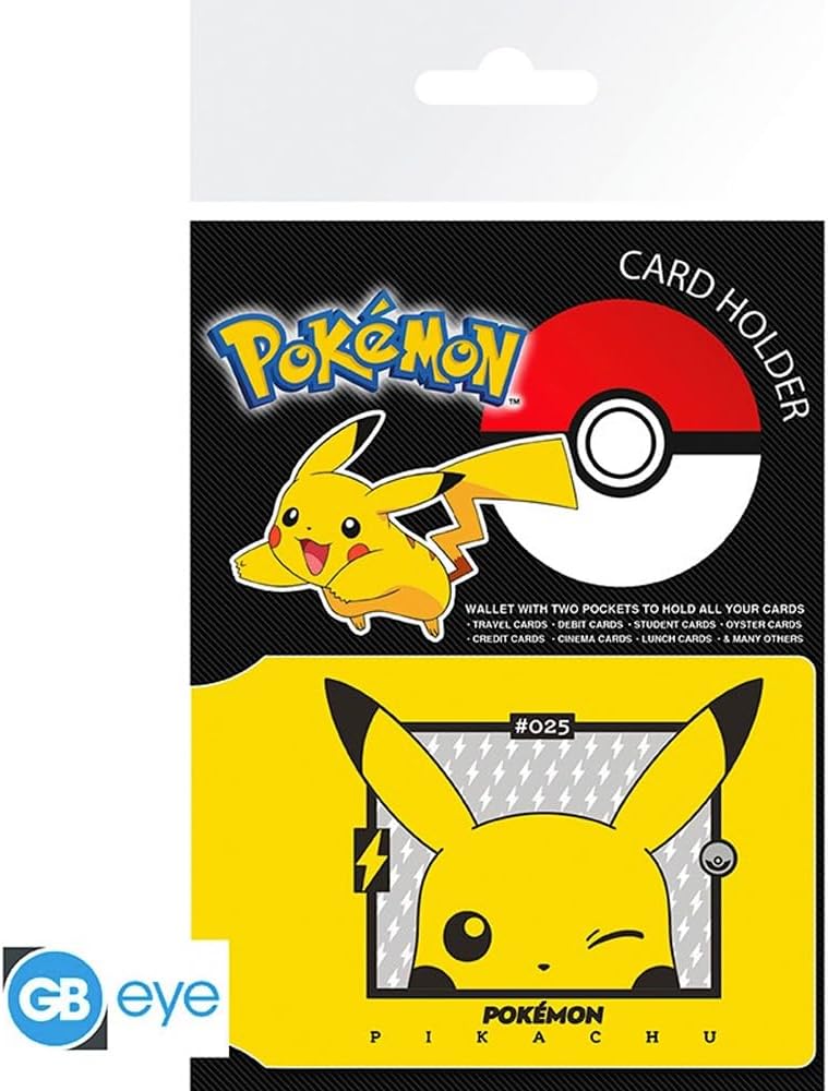 GB eye Pokémon Pikachu 25 Card Holder