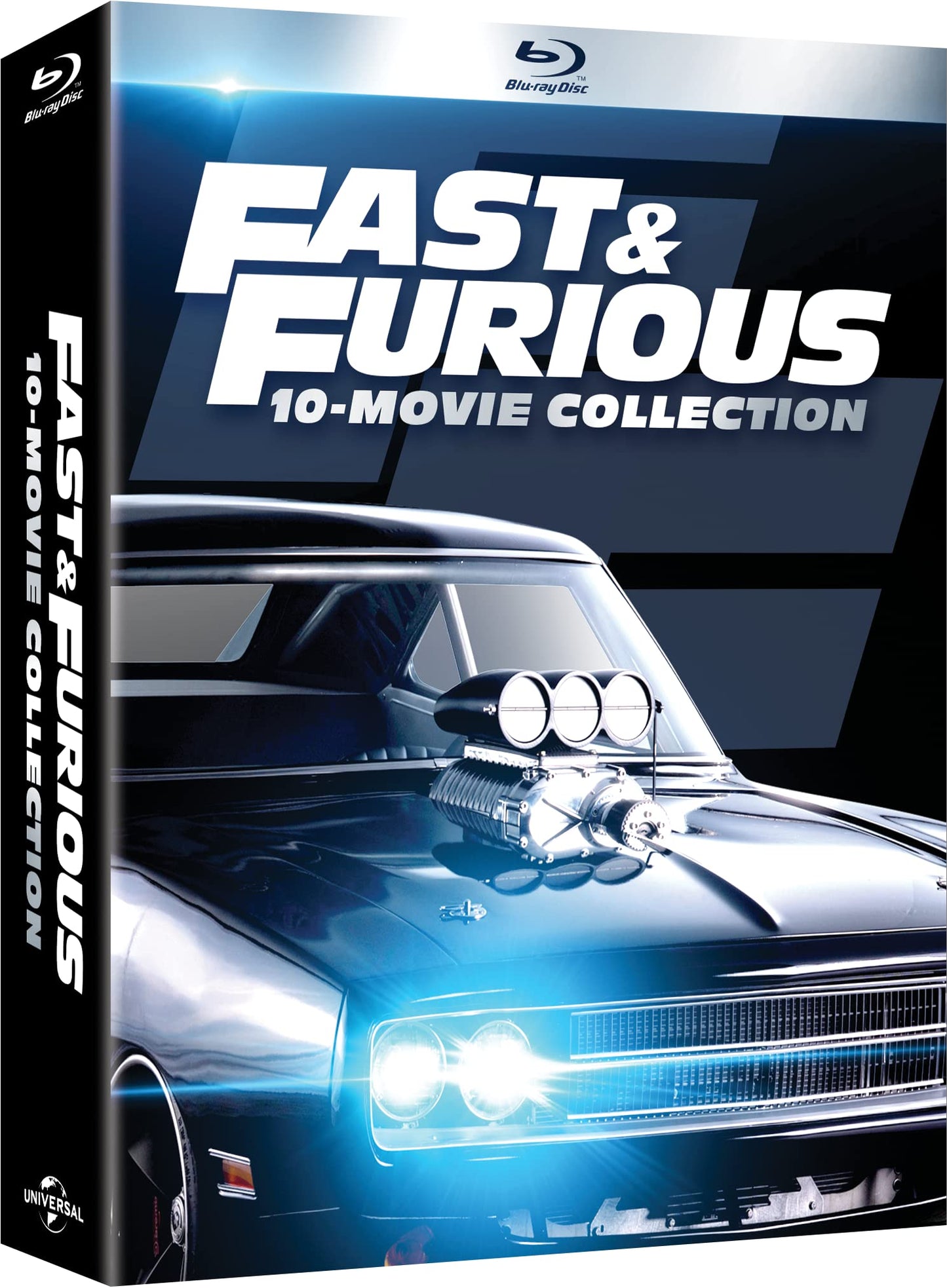 Fast & Furious Collection (10 Blu-Ray) - (Italian Import)