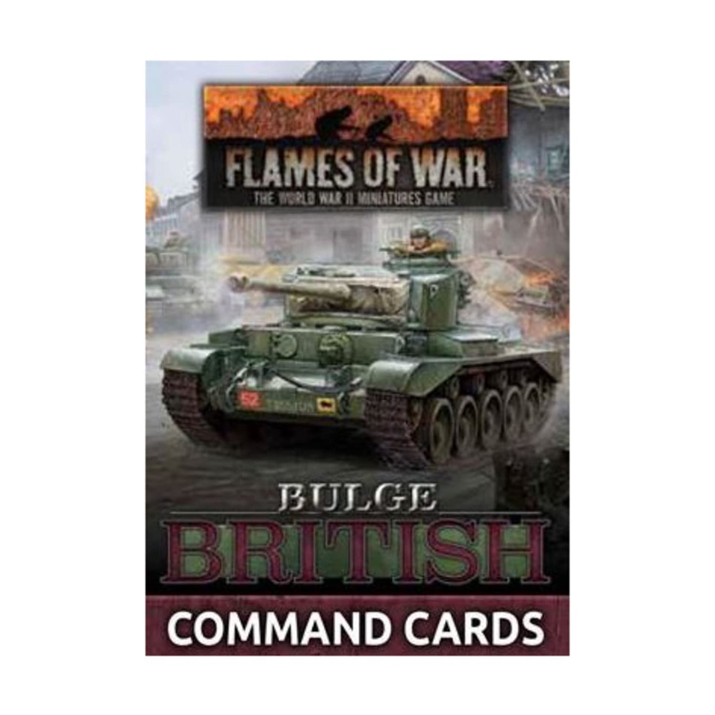 Flames of War: British British Command Cards (FW272C