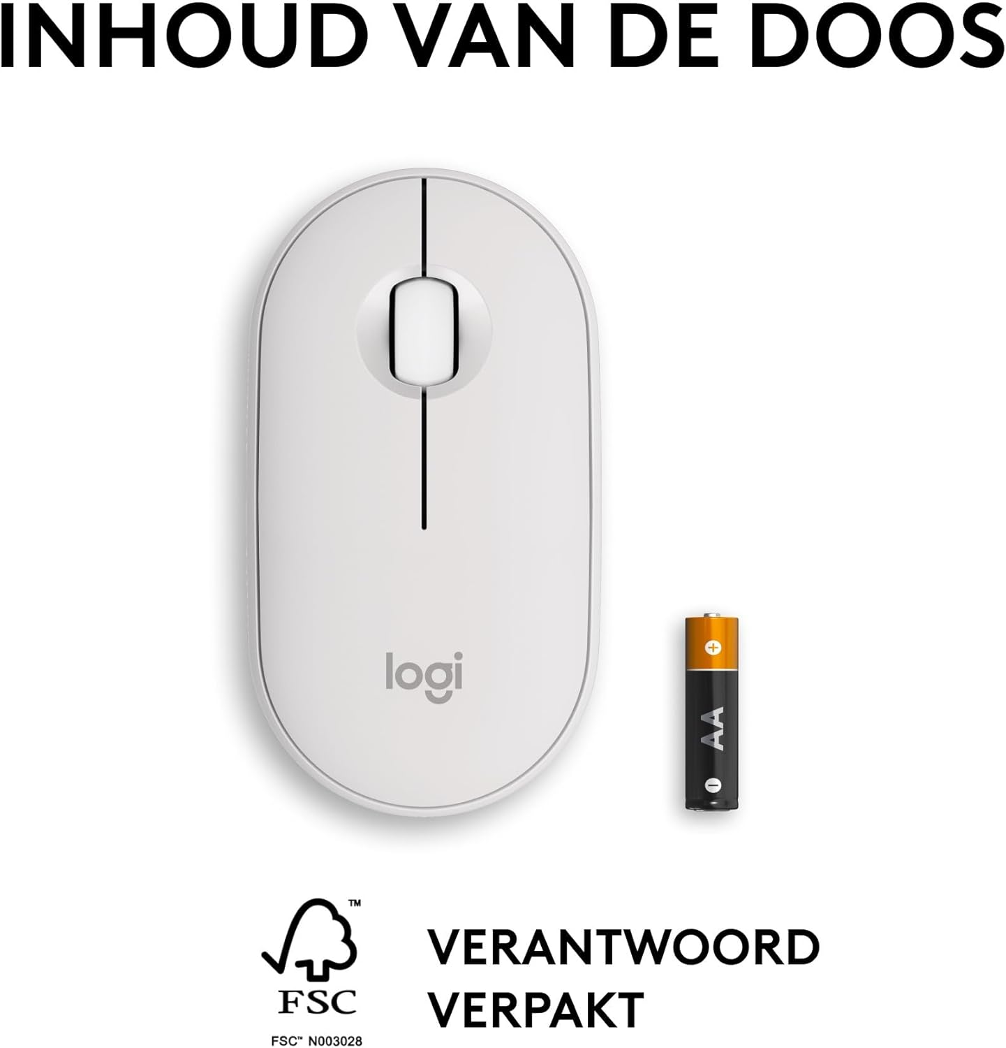 Logitech Pebble Mouse 2 M350s Slim Bluetooth Wireless Mouse, Portable, Lightweight, Customisable Button, Quiet Clicks, Easy-Switch for Windows, macOS, iPadOS, Android, Chrome OS