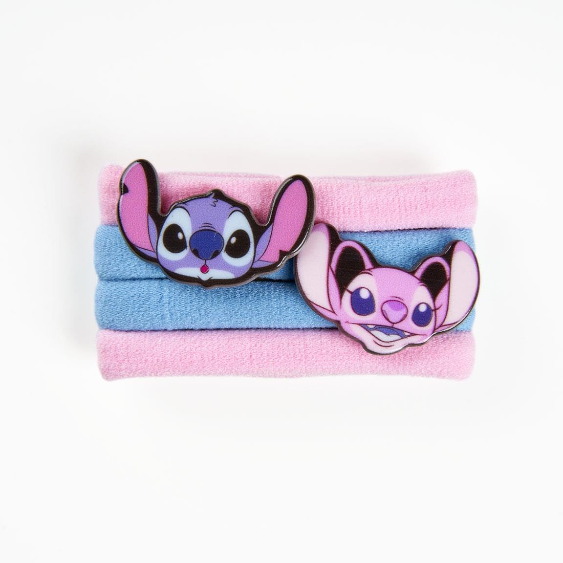 ACCESORIOS PELO COLETERO 4 PIEZAS STITCH MULTICOLOR