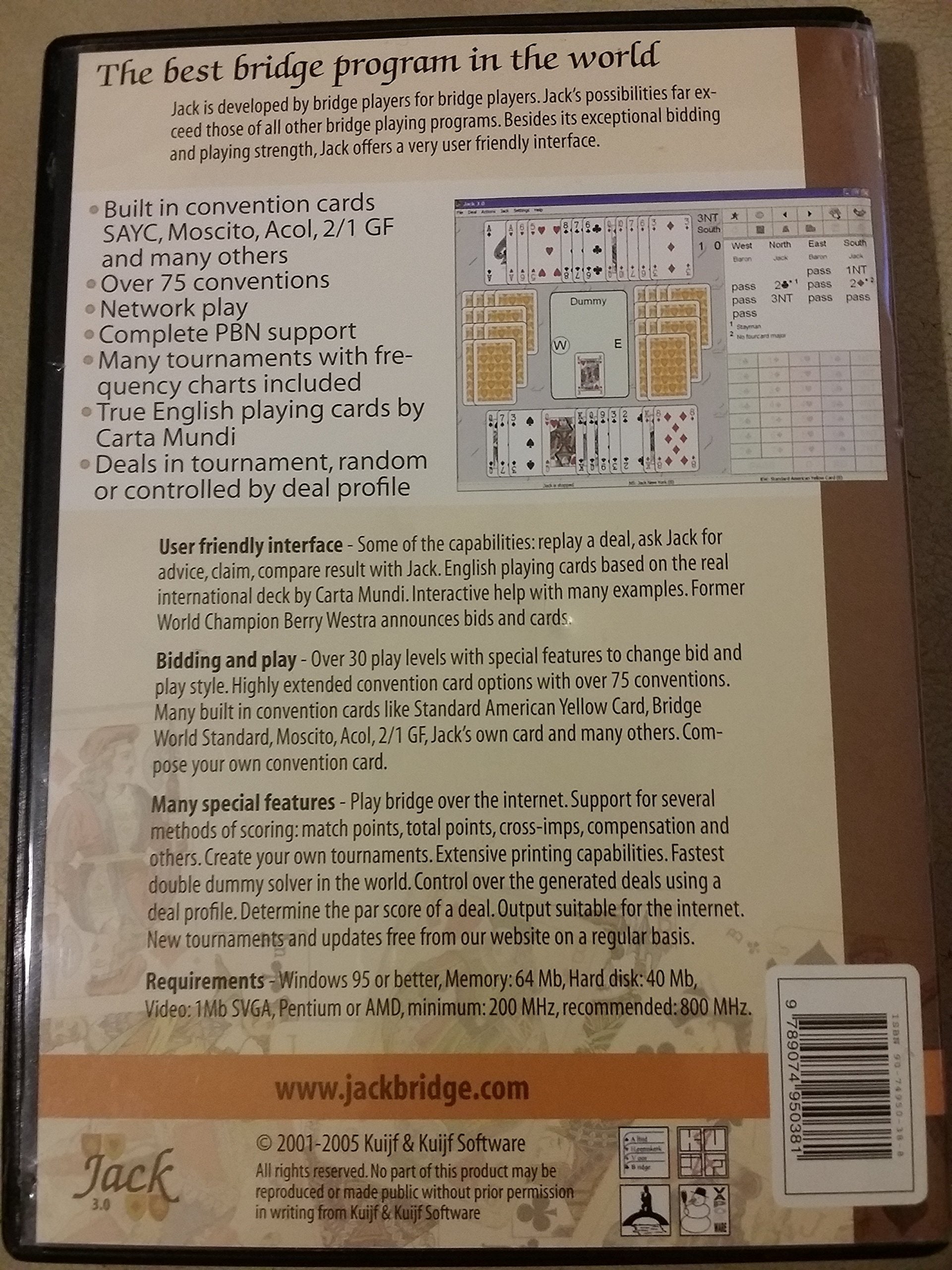 JACK WERELDKAMPIOEN 2004 CDROM