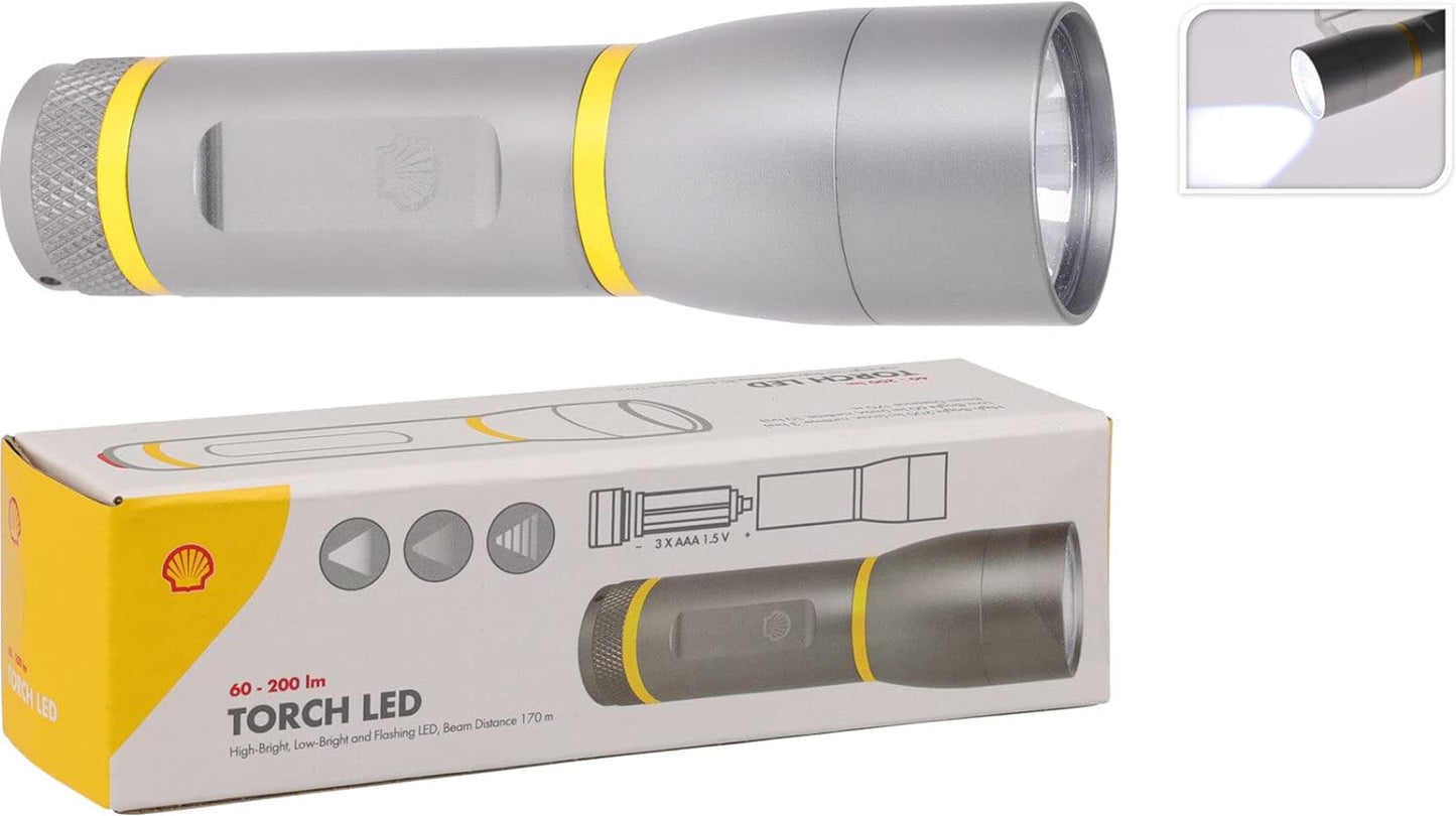Niceey Shell Torch - LED Torch - 60-200 LM - IP55 Waterproof