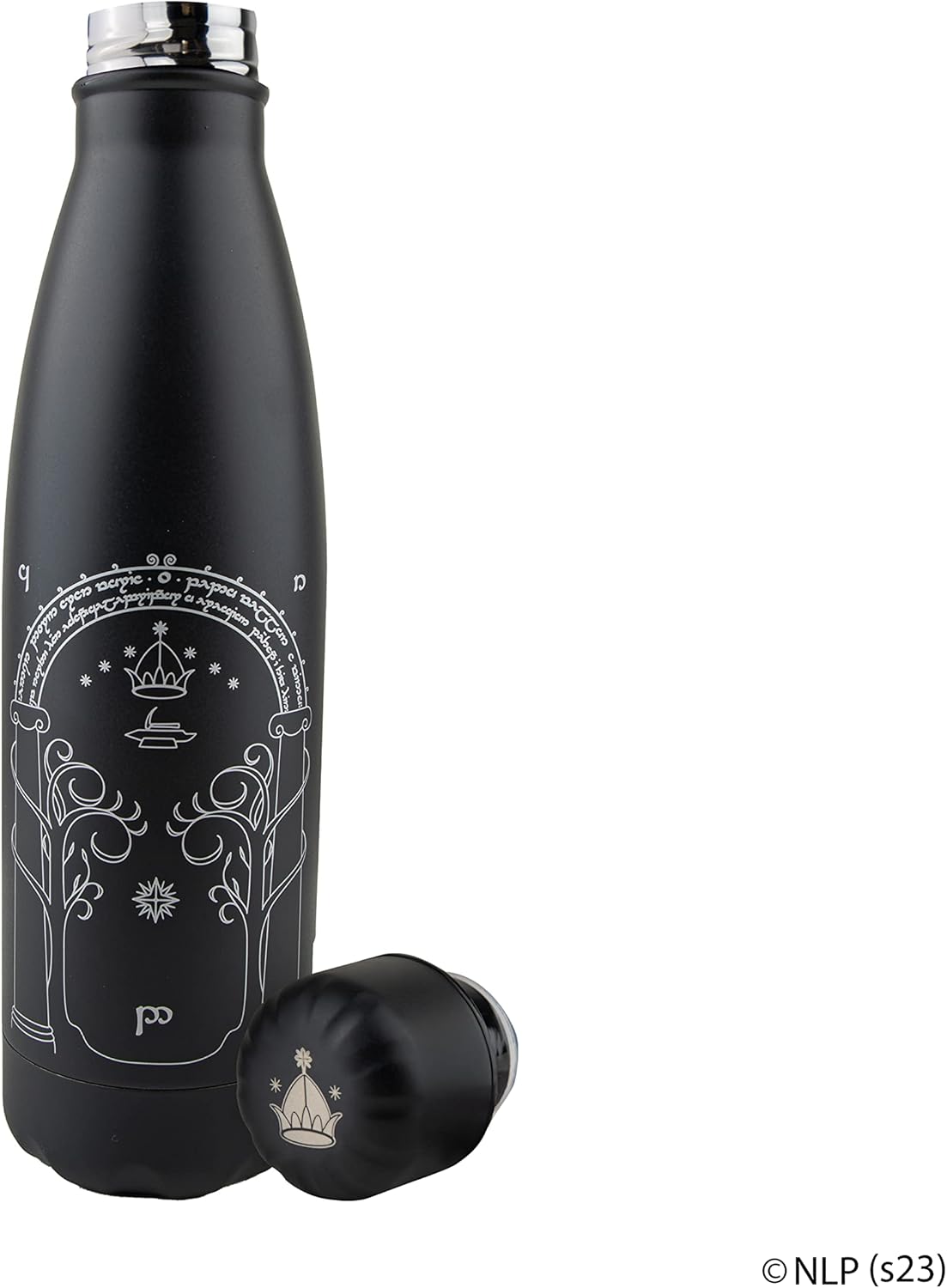 Cinereplicas The Lord of the Rings: Gate of Moria 500 ml Stainless Steel Water Bottle - Official Licence