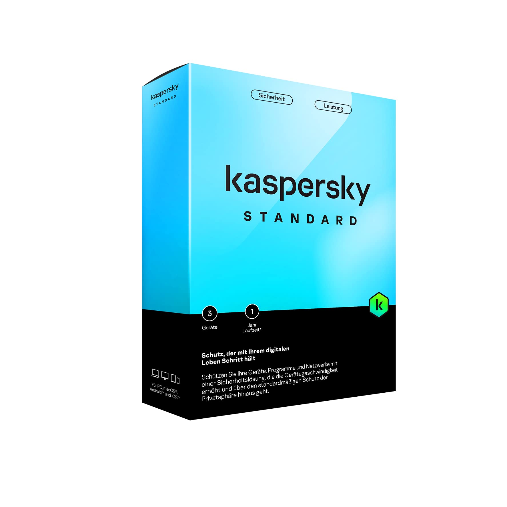 KASPERSKY Standard Sicherheitssoftware Vollversion