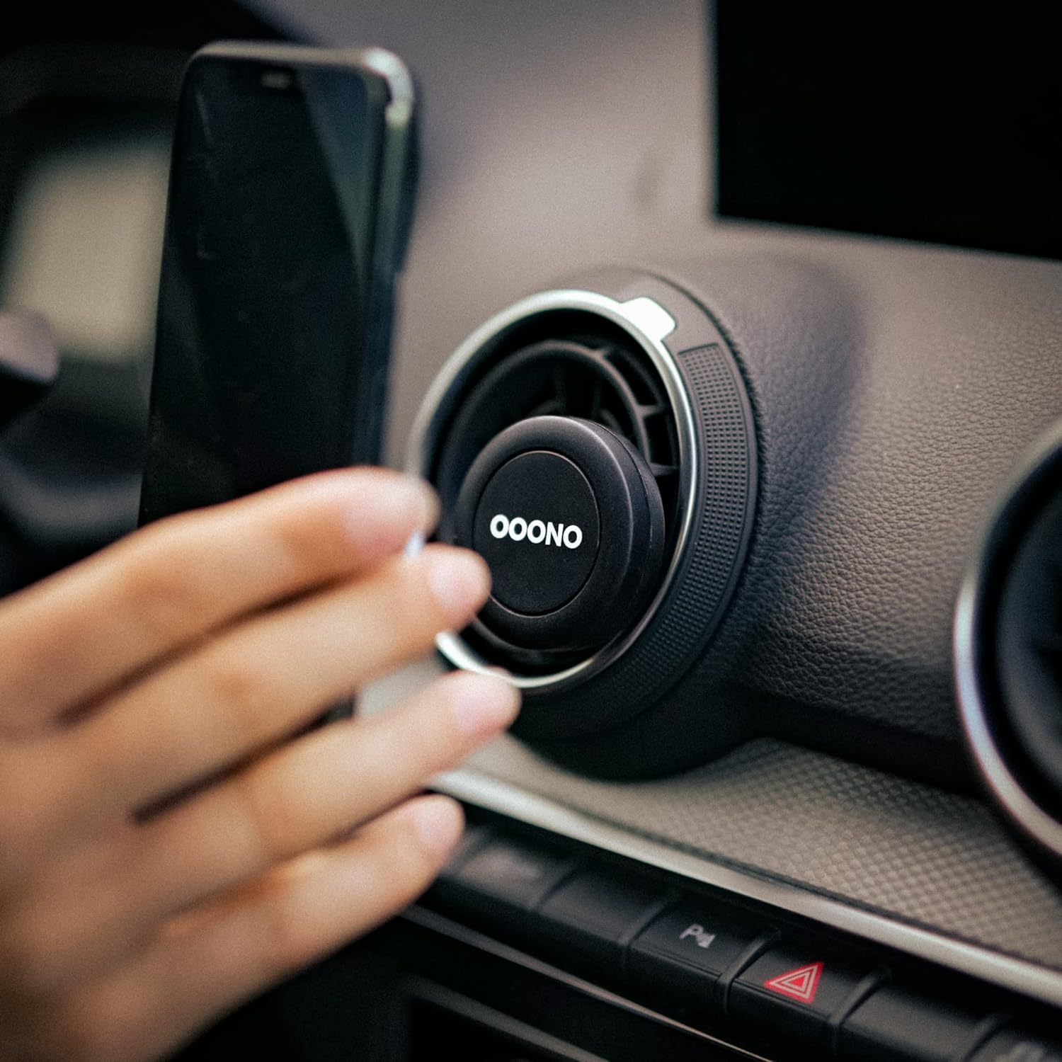 OOONO Smartphone-Halter Mount schwarz