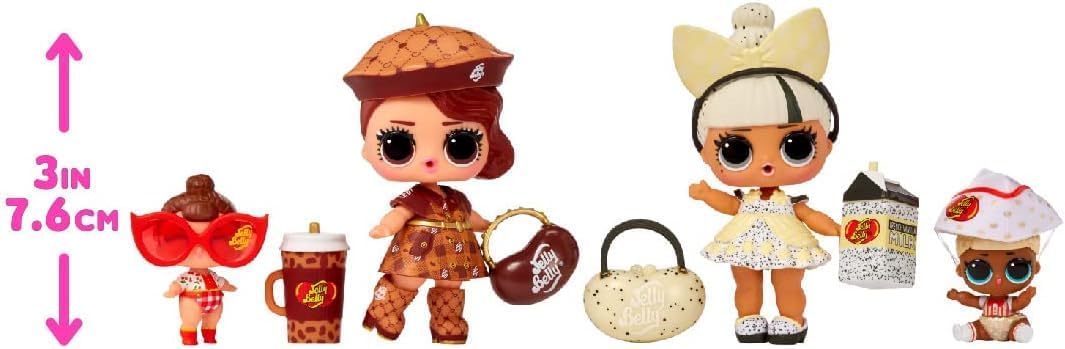 LOL Surprise Loves Mini Sweets Deluxe Series 2 - JELLY BELLY - Limited Edition Candy-Themed Collectable Dolls with Water Surprise and Fun Accessories - For Collectors and Kids Ages 4+