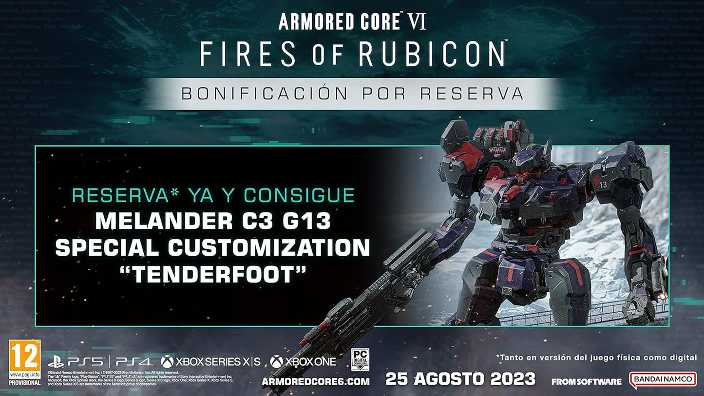 Armored Core VI: Fires of Rubicon CLT ED. PS4 PlayStation 4 COLLECTOR'S EDITION