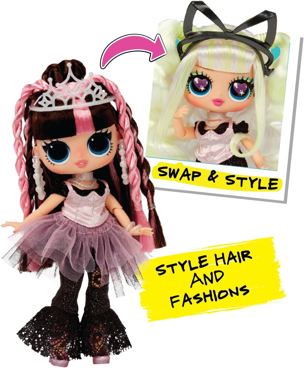 L.O.L. Surprise Tweens Surprise Swap Series - Bronze-2-Blonde Billie - Fashion Doll with 20+ Surprises Including Styling Head and Fabulous Fashions and Accessories – Great for Kids Ages 4+