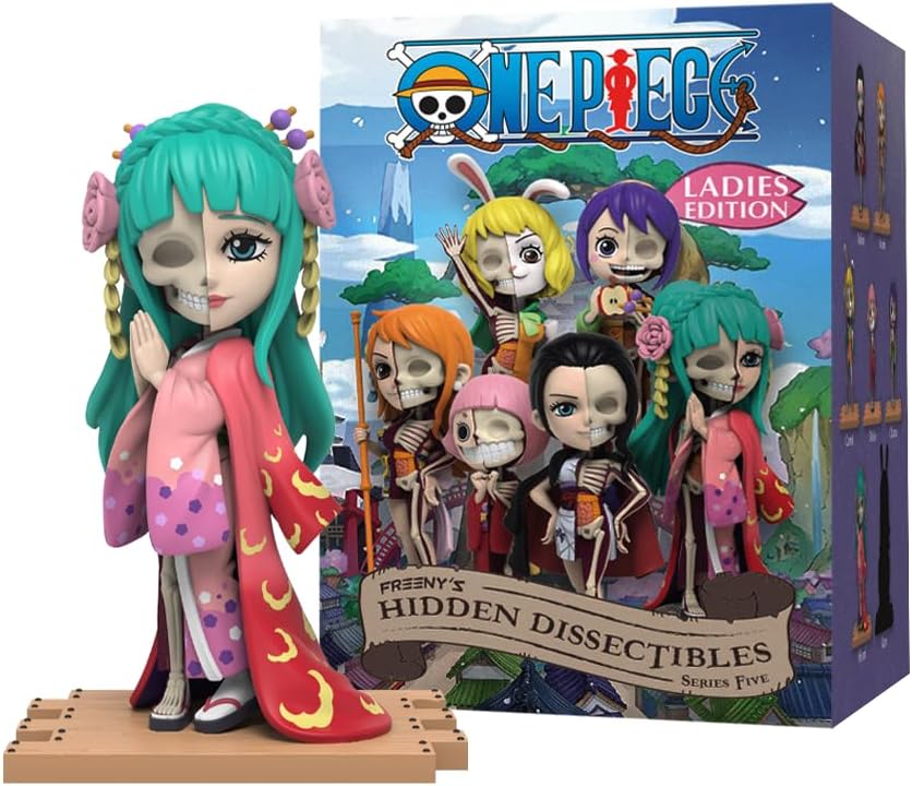 Mighty Jaxx Freeny's Hidden Dissectibles One Piece Series 5 (Ladies Edition) | Blind Box Toy Collectible Figurines | One Pack - Contains One Random Figure