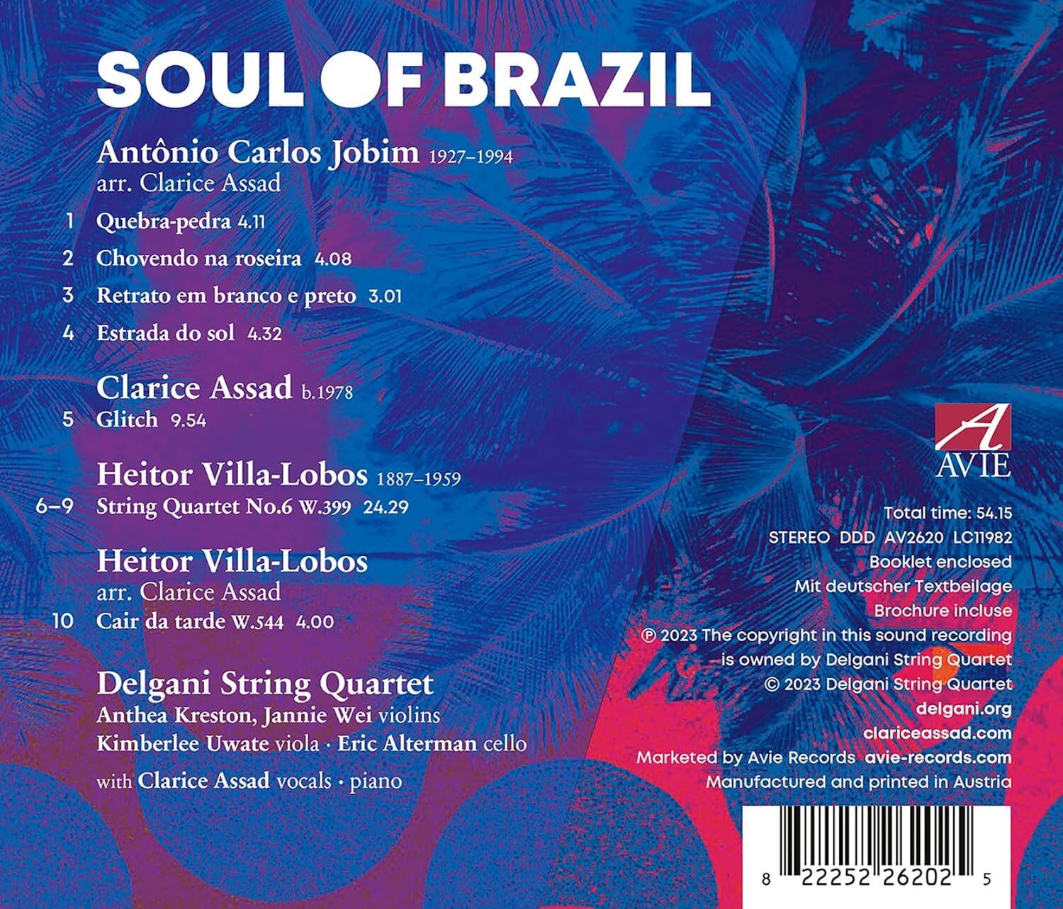 Heitor Villa-Lobos/Antonio Carlos Jobim: Soul of Brazil