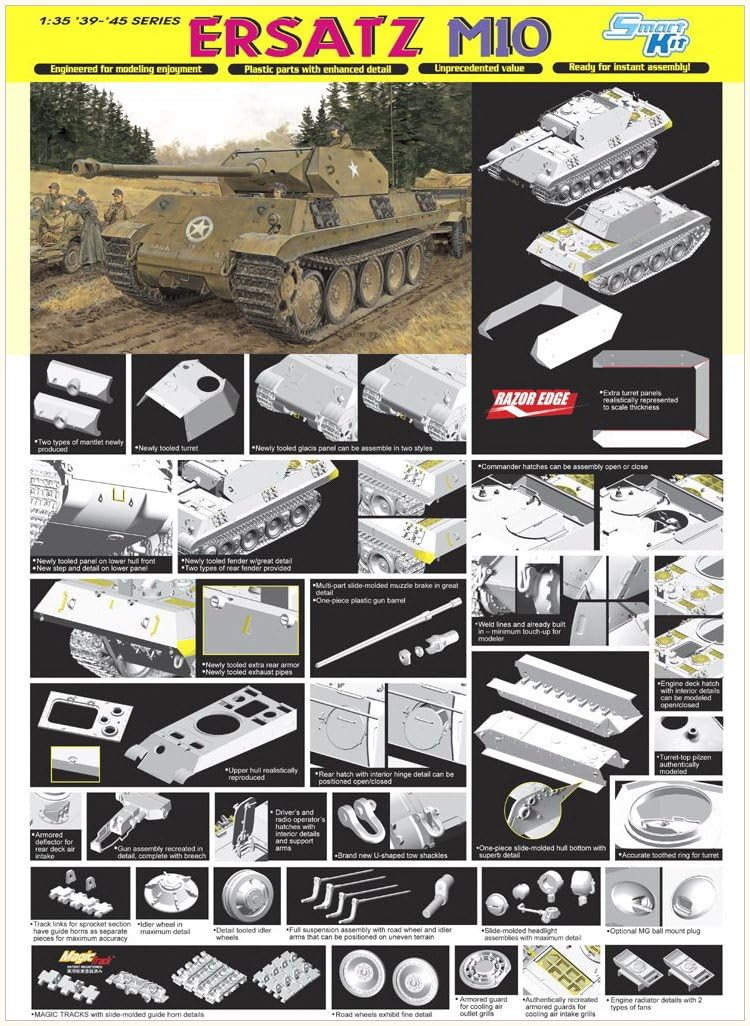 Dragon - 1/35 Ersatz M10