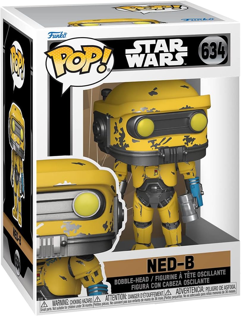 Funko POP! Vinyl: Obi-Wan Kenobi - Ned-B - Star Wars - Collectable Vinyl Figure - Gift Idea - Official Merchandise - Toys for Kids & Adults - TV Fans - Model Figure for Collectors and Display