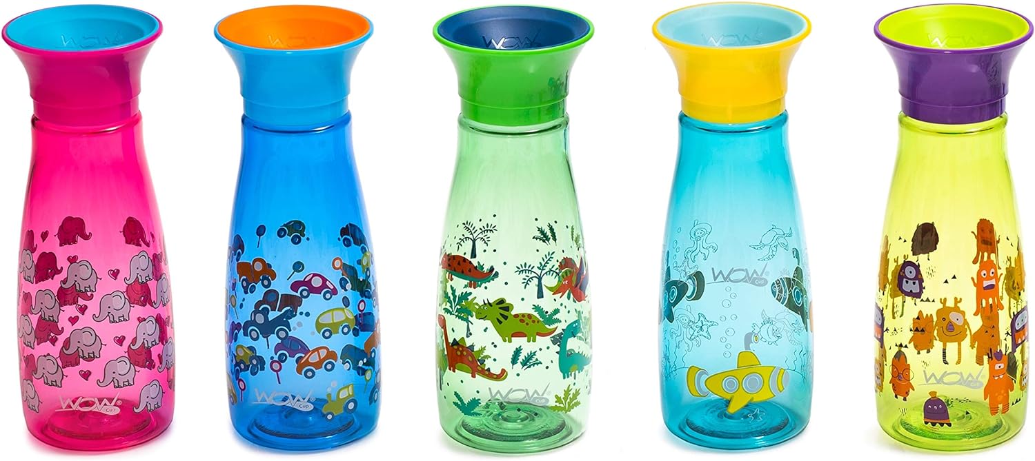 Wow Cup Mini 360 Sippy Cup, 12 oz / 350 ml (Keylime Green)