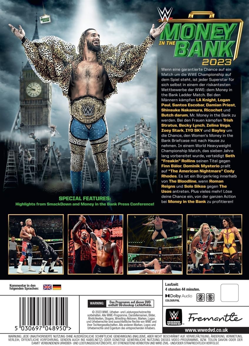 Wwe: Money in the Bank 2023