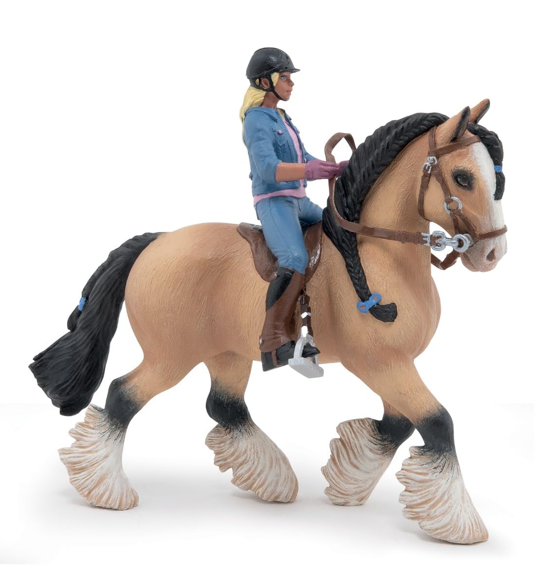 Papo Horses Tinker en zijn jonge ruiter 51572