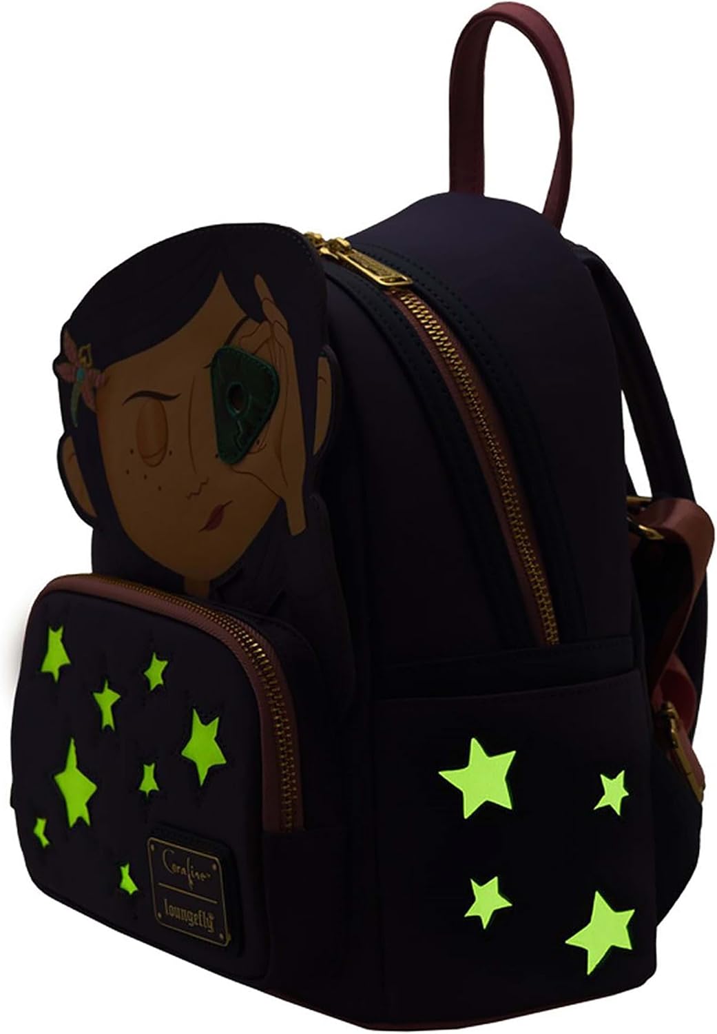 Loungefly Coraline Stars Double Strap Shoulder Bag One Size