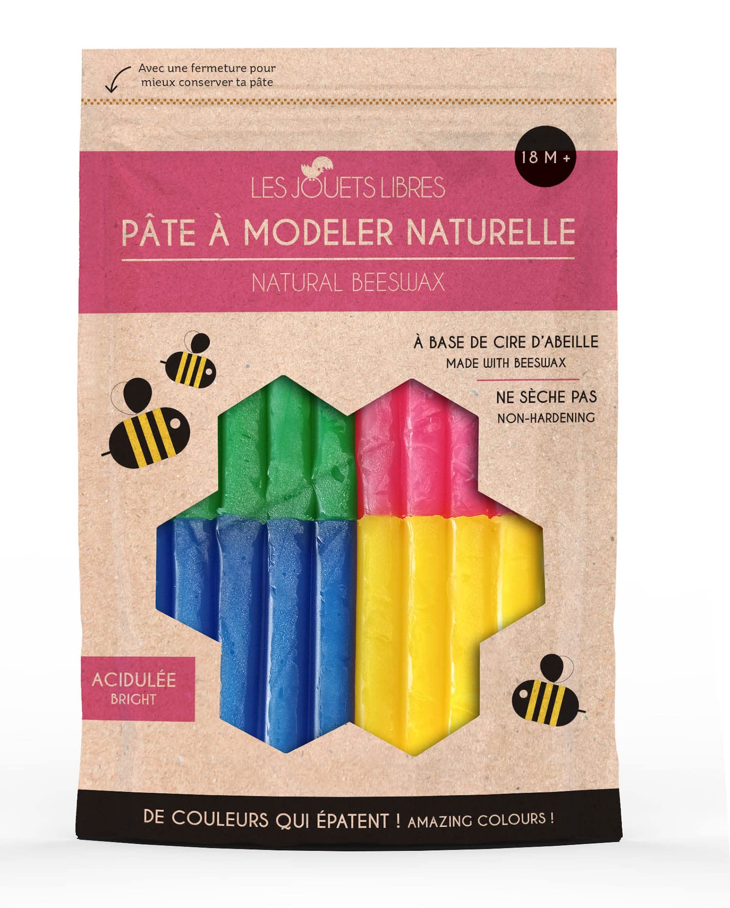 BEESWAX MODELLING CLAY BRIGHT