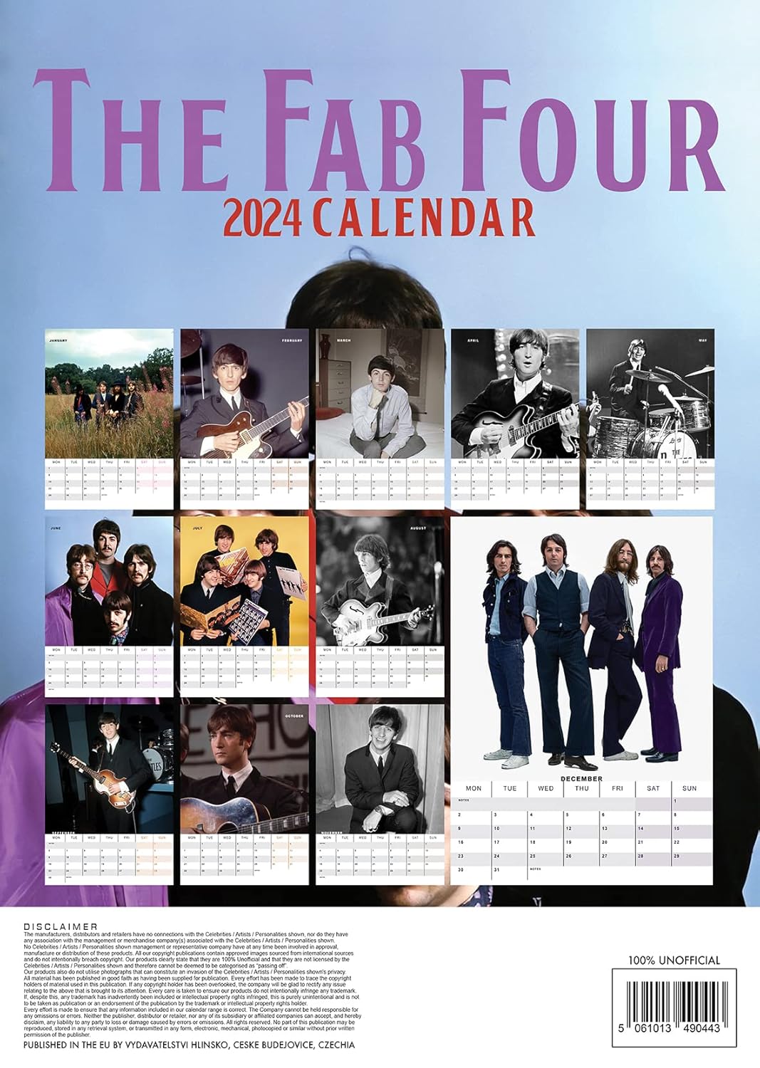 The Beatles: Beatles 2024 Unofficial Calendar