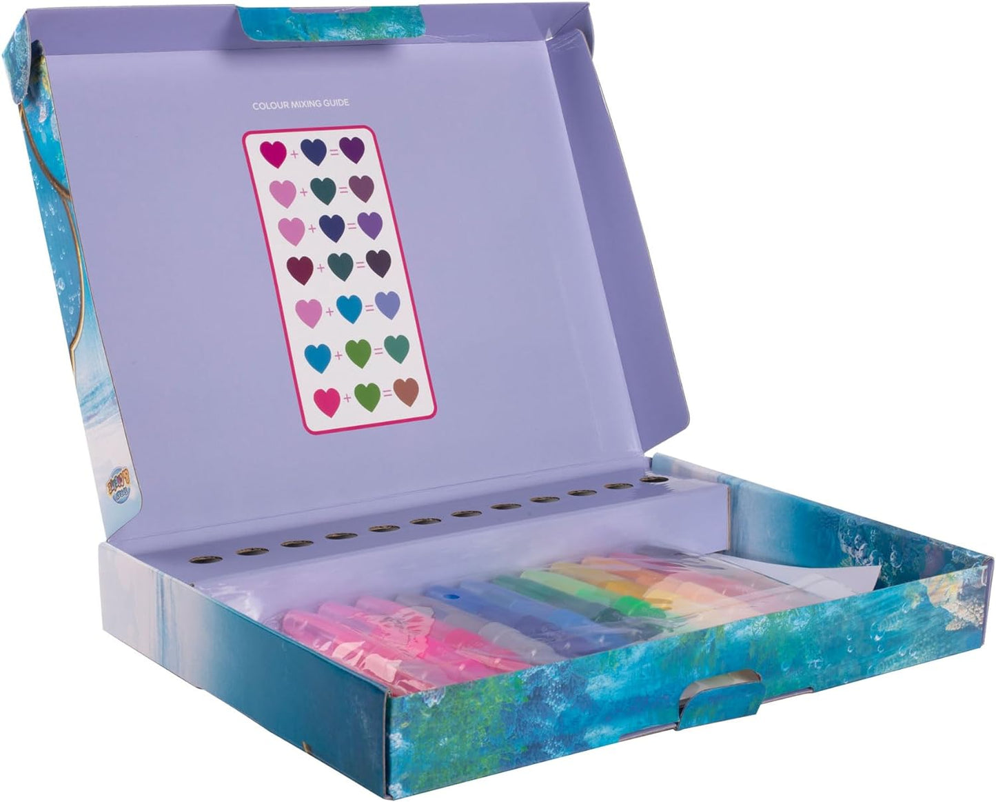 Disney - The Little Mermaid - Spray Pen Set - Colouring Pens for Children - Colouring Set with Colouring Pencils and Colouring Pages
